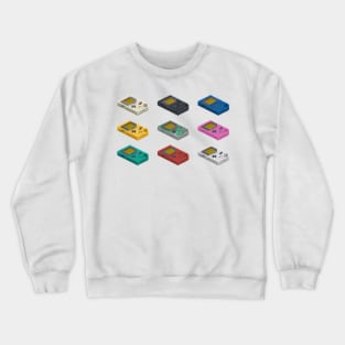 Gameboy Original Pixel Art Crewneck Sweatshirt